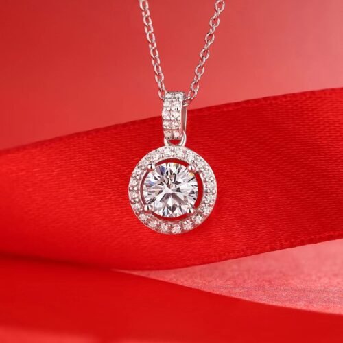 Cubic Zirconia Necklace and Earrings Gift Set