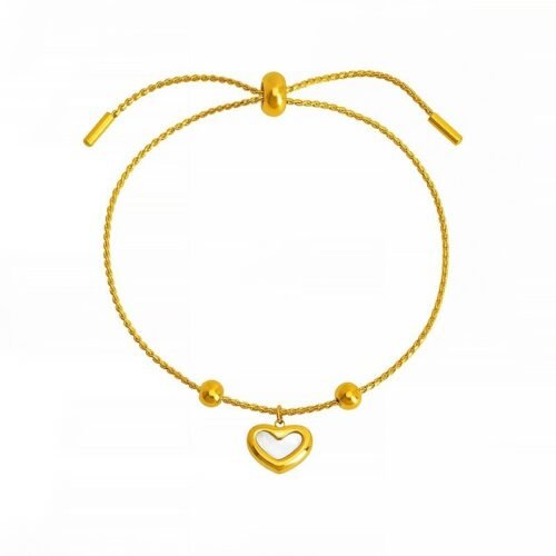 Charming Heart Adjustable Bracelet
