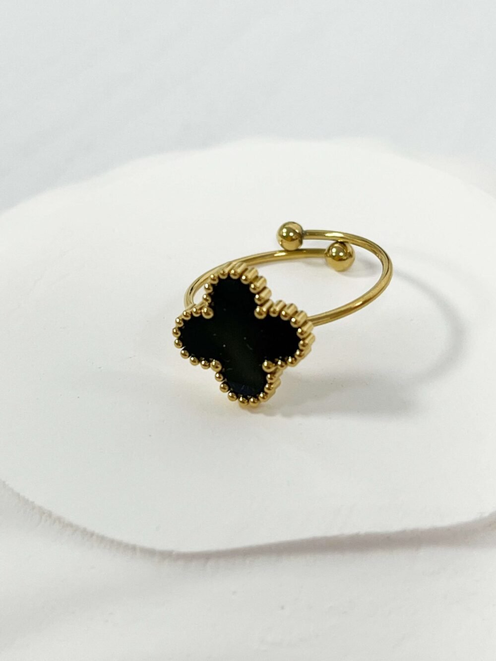 Clover Charm Ring - Image 9