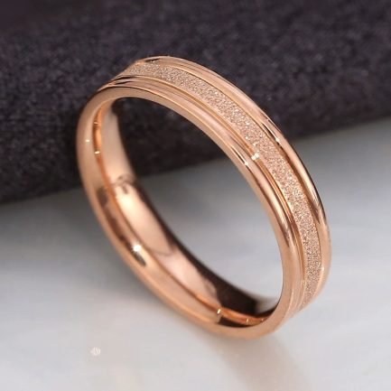 Elegant Double Band Ring – Bild 3