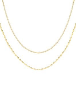 Elegant Layered Gold Necklace