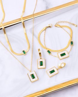 Emerald Framed Elegance Set