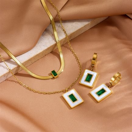 Emerald Framed Elegance Set - 이미지 3