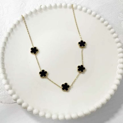 Floral Harmony Station Necklace - Image 7