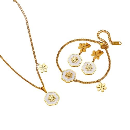 Golden Bloom Harmony Set