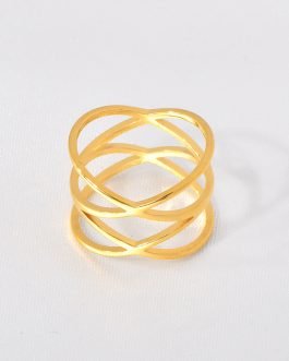 Intertwined Love Ring