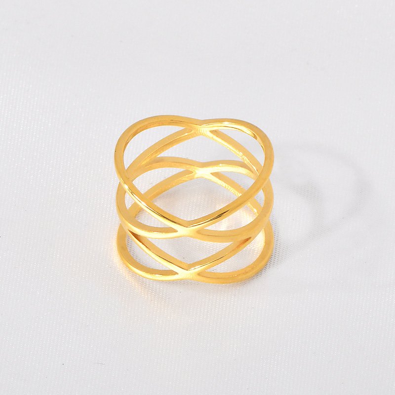 Intertwined Love Ring