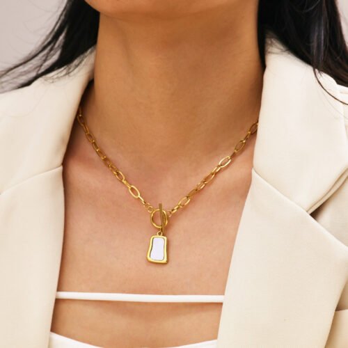 Lavender Dream Toggle Necklace
