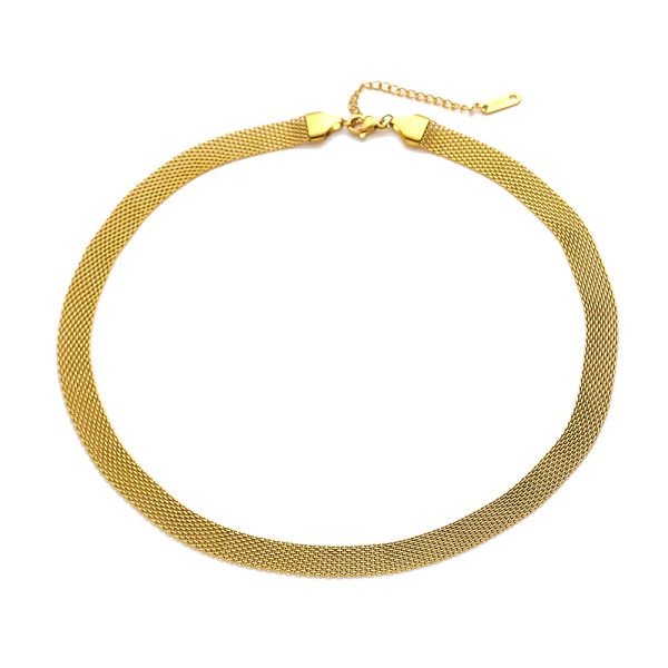 Luxe Mesh Choker Necklace