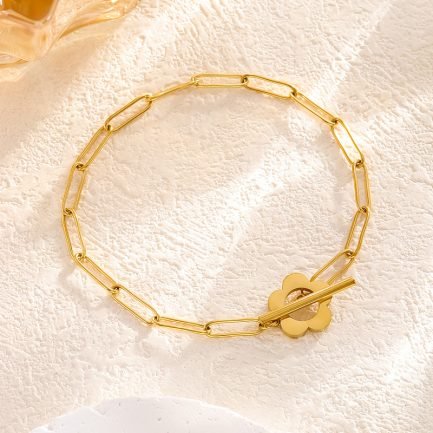 Blossom Chain Jewelry Set - 이미지 4