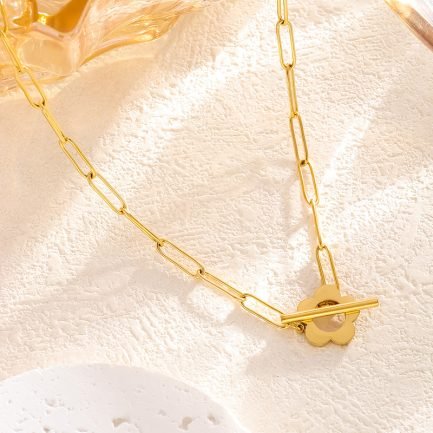 Blossom Chain Jewelry Set - 이미지 3