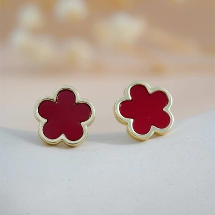 Blossom Palette Stud Earrings Set - Image 3