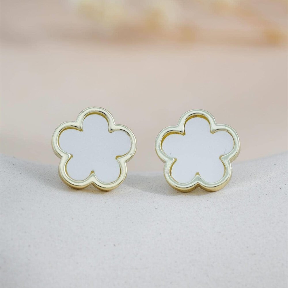 Blossom Palette Stud Earrings Set - Image 5