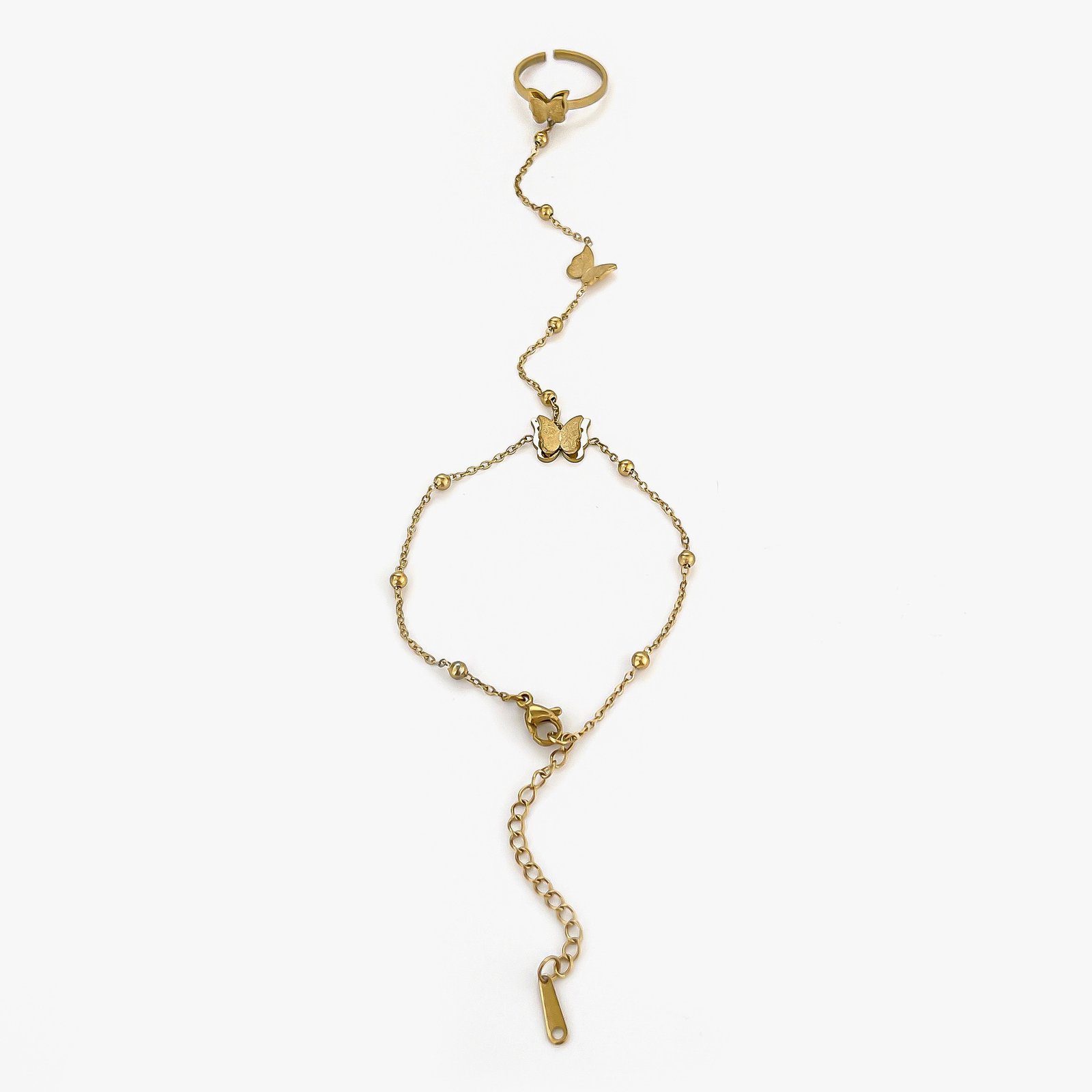 Butterfly Embrace Hand Chain