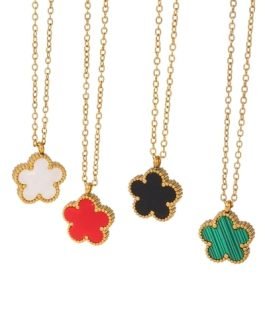 Clover Charm Elegance Necklace