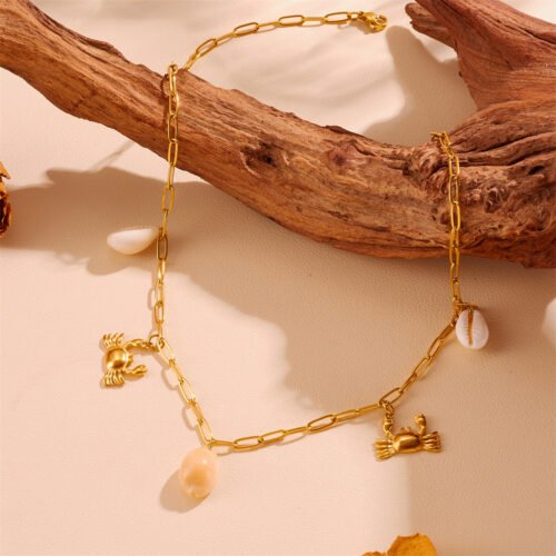 Coastal Treasure Charm Necklace
