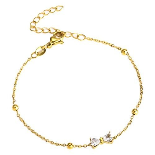 Dainty Bow Chain Bracelet
