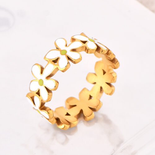 Daisy Chain Eternity Ring