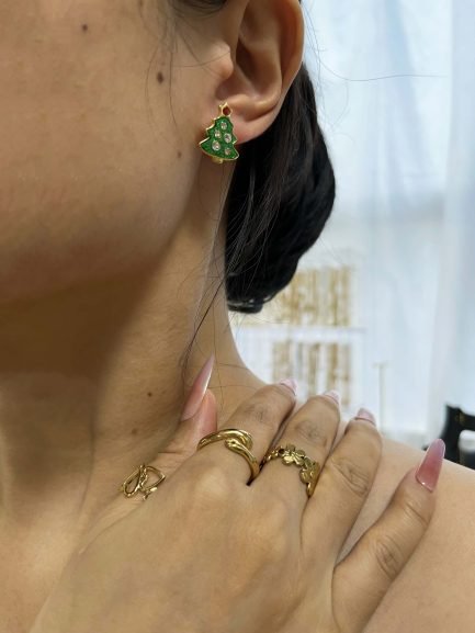 Enchanted Evergreen Studs – Image 2