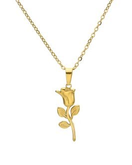 Eternal Rose Pendant Necklace