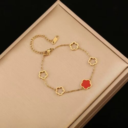 Floral Essence Chain Bracelet