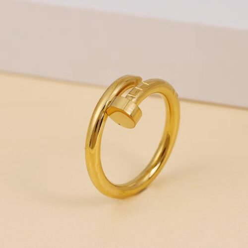 Gilded Nail Ring