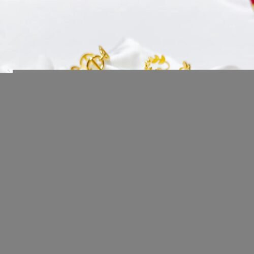 Golden Garden Adjustable Ring Set