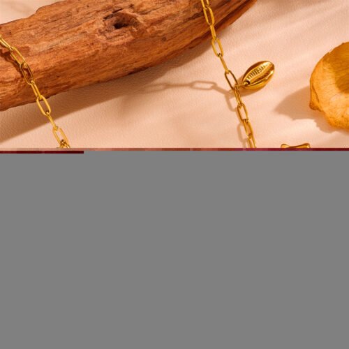 Golden Tides Charm Necklace