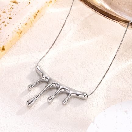 Liquid Allure Drip Necklace - Image 4