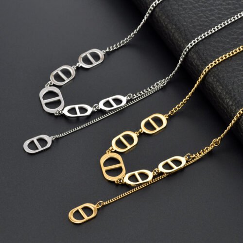 Luxe Links Designer-Inspired Y-Necklace