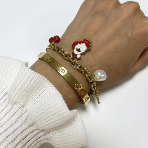 Merry Charms Christmas Bracelet