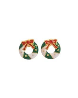 Merry Wreath Studs