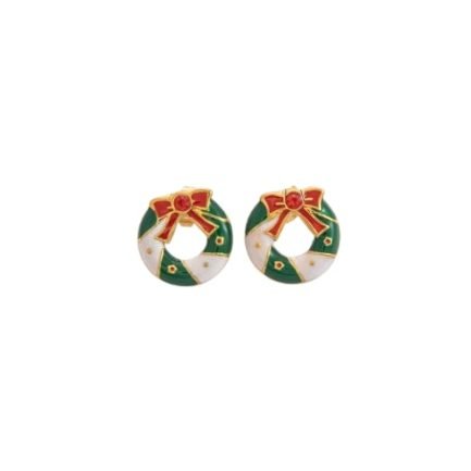 Merry Wreath Studs