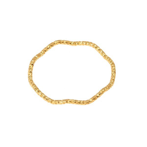 Ripple Effect Stacking Ring
