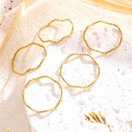 Ripple Effect Stacking Ring - Imagen 4