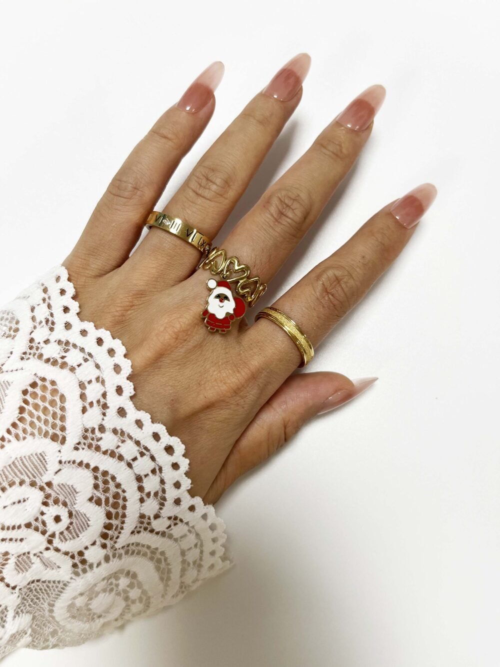 Santa's Heart Halo Ring - Image 2
