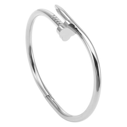 Signature Clover Nail Bangle - Image 2