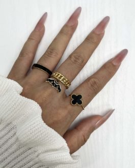 Spellbound Chain Bat Ring