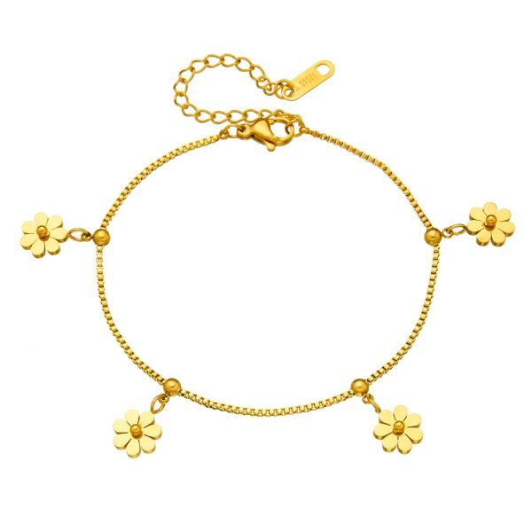 Blooming Daisy Chain Bracelet