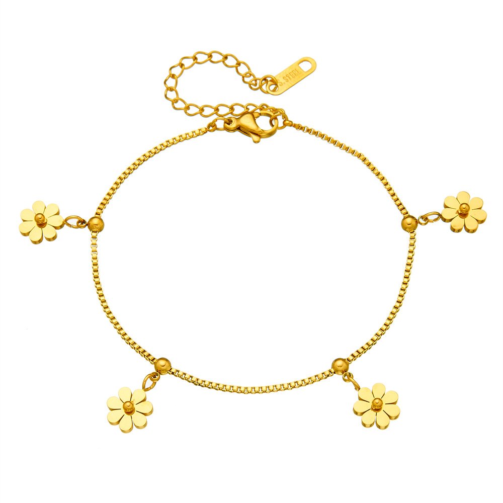 Blooming Daisy Chain Bracelet