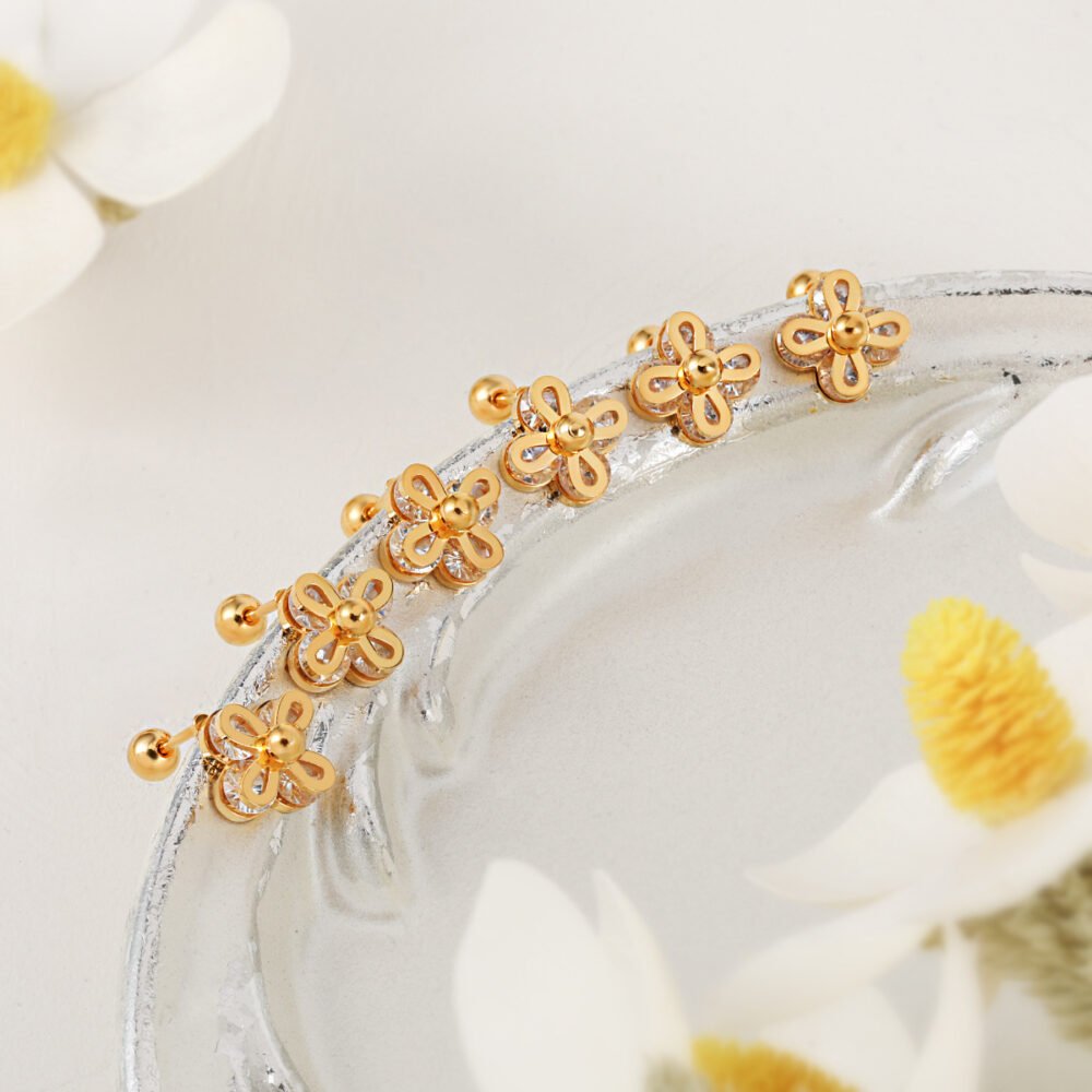 Clover Luxe Studs - Image 4