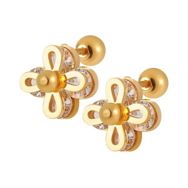 Clover Luxe Studs