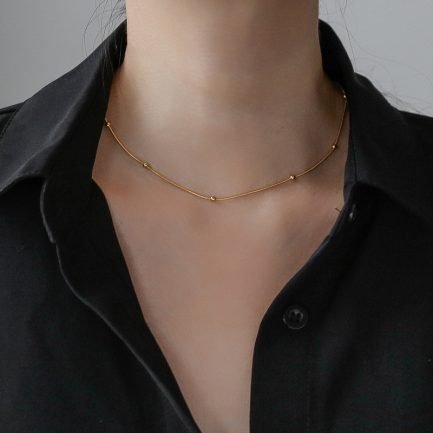 Constellation Snake Chain Necklace - Image 2