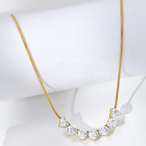 Crown of Hearts Necklace