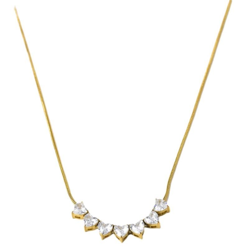 Crown of Hearts Necklace