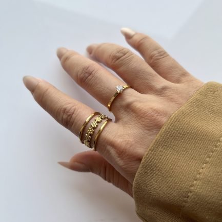 Daisy Chain Open Ring - Image 3