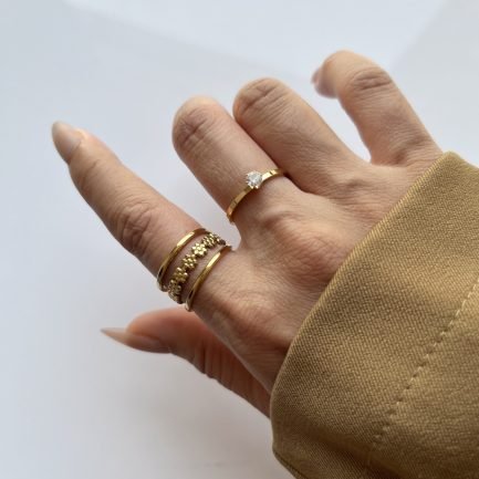 Daisy Chain Open Ring - Image 2