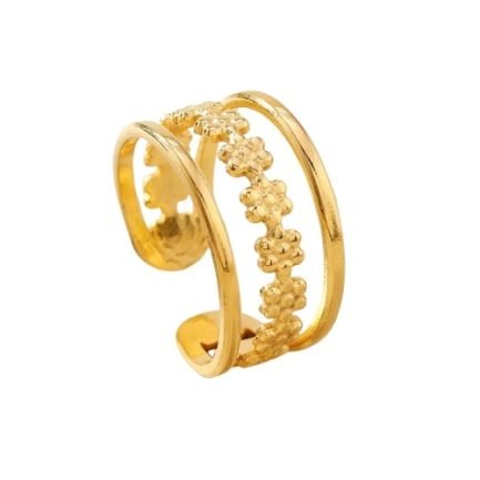 Daisy Chain Open Ring