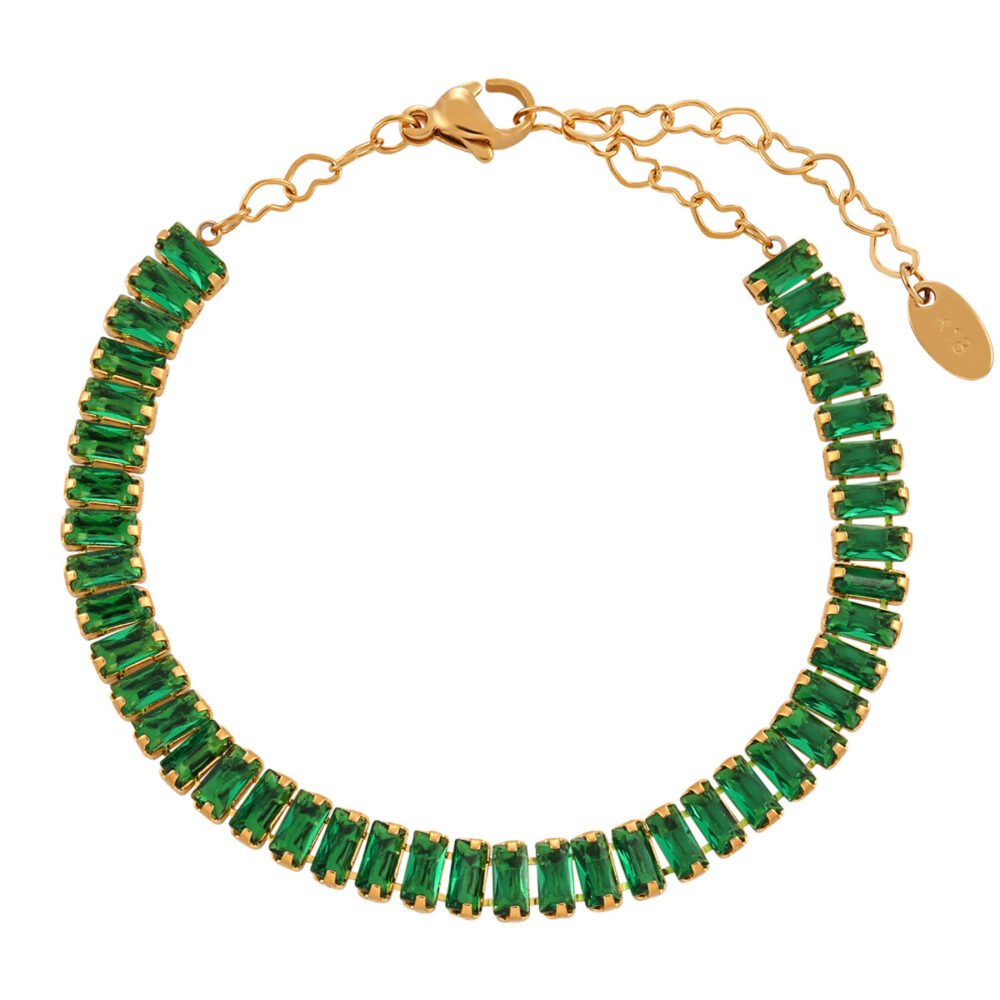 Emerald Glow Bracelet - Image 2