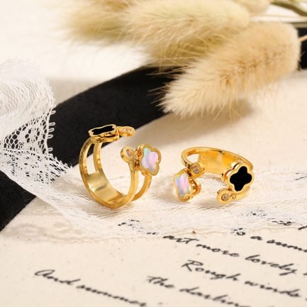 Fleur Duo Open Ring - Image 3